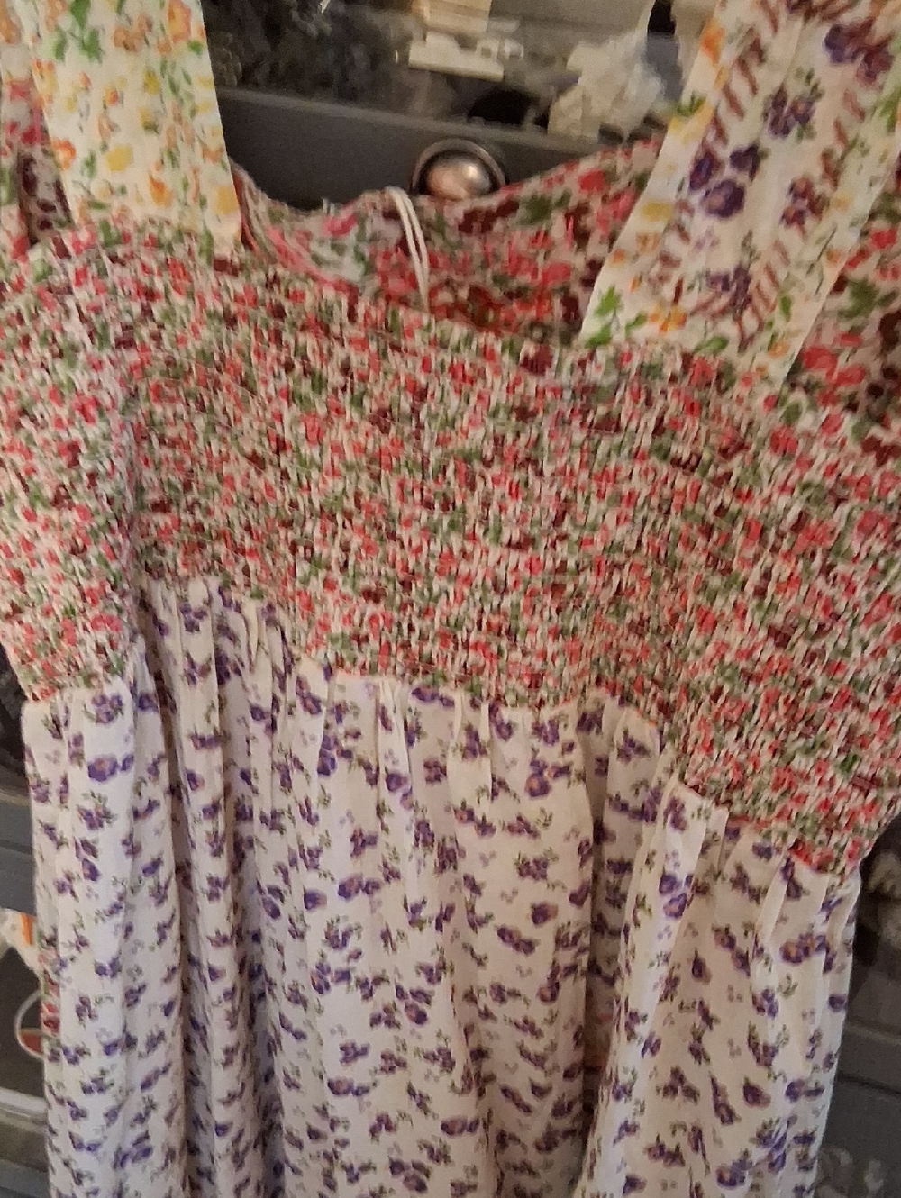 Natural life patchwork mini dress XL NWT - Picture 7 of 8